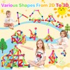 BEBOAN 68pcs Magnetic Sticks Age 3+ and Balls Building Blocks