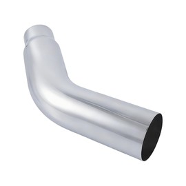 Diesel Exhaust Elbow Tip 5" Inlet /6" Outlet 23" Overall Length, Universal Exhaust Pipe Tip Elbow Side Exit for Cars Trucks, Heavy-Duty Steel