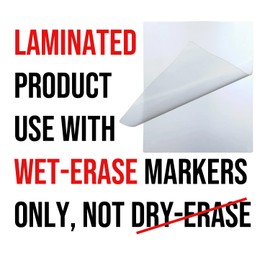 JJH Planners - Laminated - 24" x 36" Large Academic 2026-2027 Wall Calendar - Vertical 12 Month Yearly Annual Planner (26-27v-24x36)