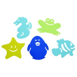 Dreambaby G129 Watch-Your-Step Non-Slip Mat Non-Slip Shower and Tub Insert Pads Child Safety (Pack of 10)