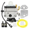 JUUDDENPARTS 20016-81020 Carburetor for Ryobi S430 Lawn Mower RY34001 RY34005