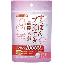 Orihiro Sutton Placenta Ginseng Grains, 60 Seeds