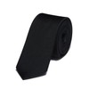 Musinsa Standard Silk Narrow Solid Tie [Black]