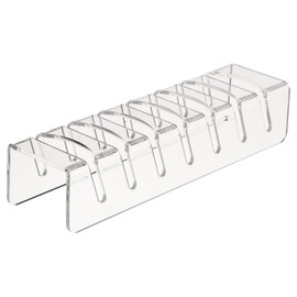 2Pcs Hat organizer for Baseball Caps, 14 Ball Cap Storage Organizer Rack, No Install Acrylic Baseball Cap Storage, Renter Friendly Cap Holder Display Stand for Closet, Bedroom, Dresser, Shop