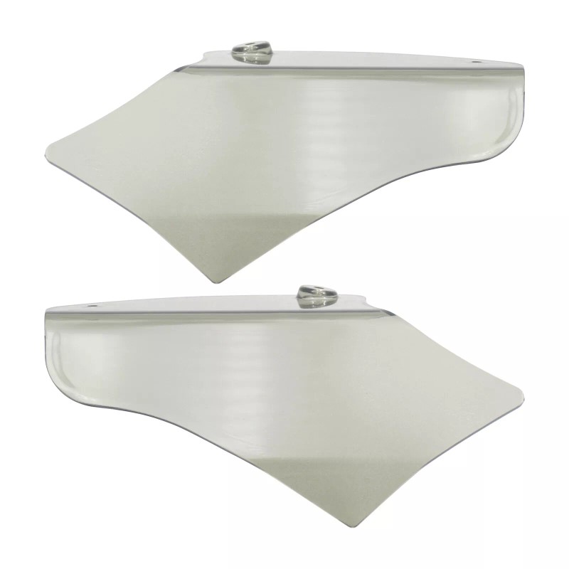 HCMOTORKU Saddle Smoke Heat Shield Air Deflectors Fit For Harley