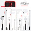 CTR 5PCS Telescoping Magnetic Pickup Tool Kit with Super Bright