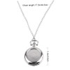 Gatuida Vintage Pocket Watch Necklace Timeless Charm for Family and