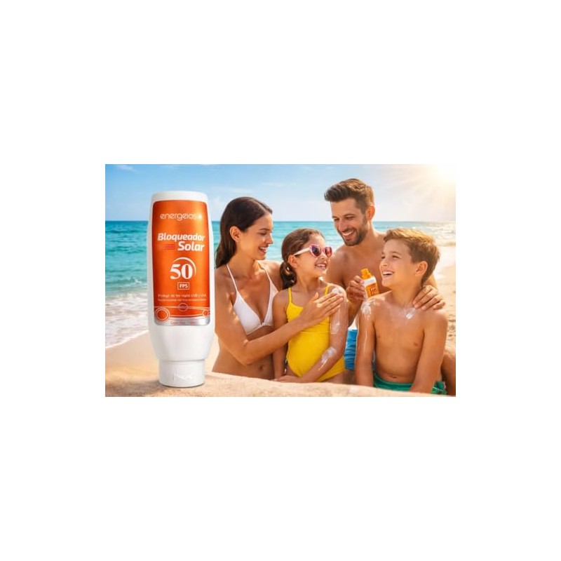 Bloqueador Solar Energeios Protector De120ml Fps50