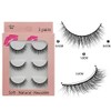 3 Pairs 3D Mink Lashes G3 Series Makeup Natural False