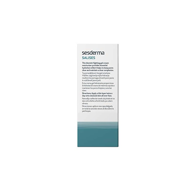 Sesderma Salises Crema Gel Hidratante Regula la grasa de la
