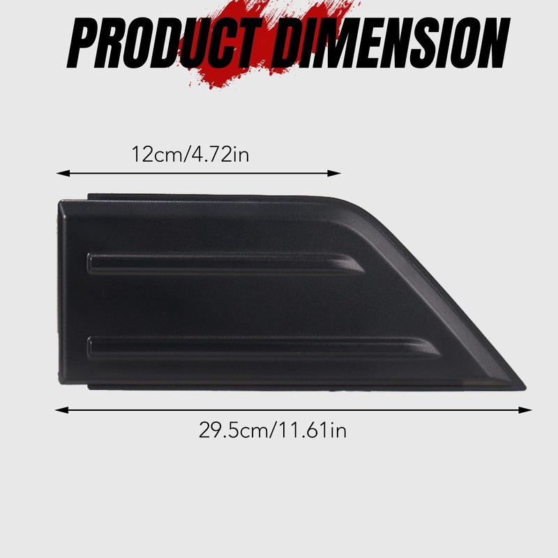 A & UTV PRO Front Bumper Guards Pads for Ford