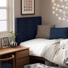Rainha® - USA Made Plush Foam Dorm Headboard - Midnight