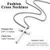 Teen Boys Gifts Ideas Cross Necklace Men Birthday Baptism Confirmation