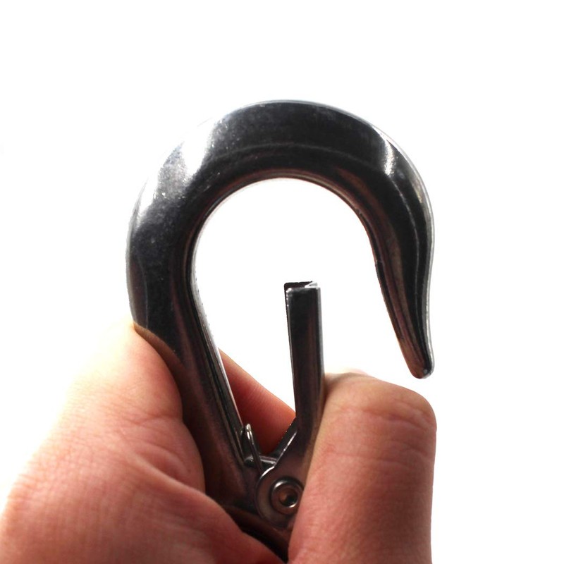 304 Stainless Steel Lifting Hook Heavy Duty Lifting Safety Hook