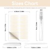 720 Pcs Breathable Double Eyelid Tape, Droopy Eyelid Lifter Strips
