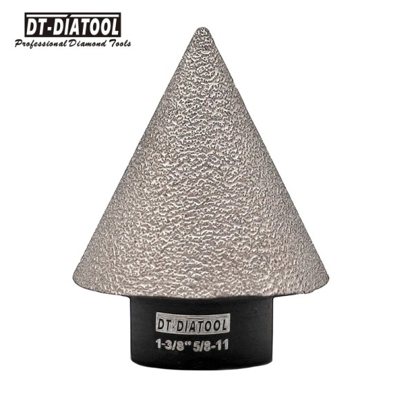 DT-DIATOOL 1-3/8" Diamond Chamfer Finger Milling Bits 35mm Hole Saw