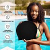 YOGINGO Extra Large Swim Cap - Silicone Cap for Long/Short