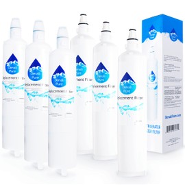 6-Pack Replacement for LG LFX25975ST Refrigerator Water Filter - Compatible with LG LT600P, 5231JA2006A, 5231JA2006B Fridge Water Filter Cartridge