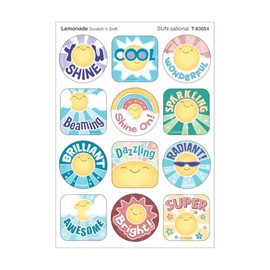 Sun-Sational, Lemonade Scent Scratch 'n Sniff Stinky Stickers, 48 ct.