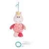 NICI 43657 Musical Soft Toy Unicorn, 18 cm Music Box,