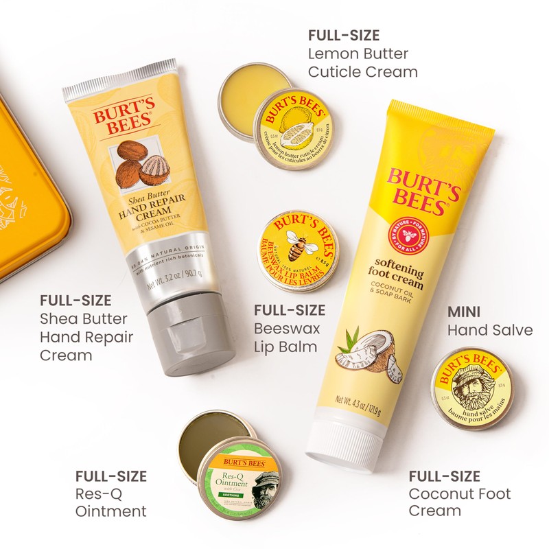 Burt's Bees Gifts Ideas - Classics Set, 6 Products in