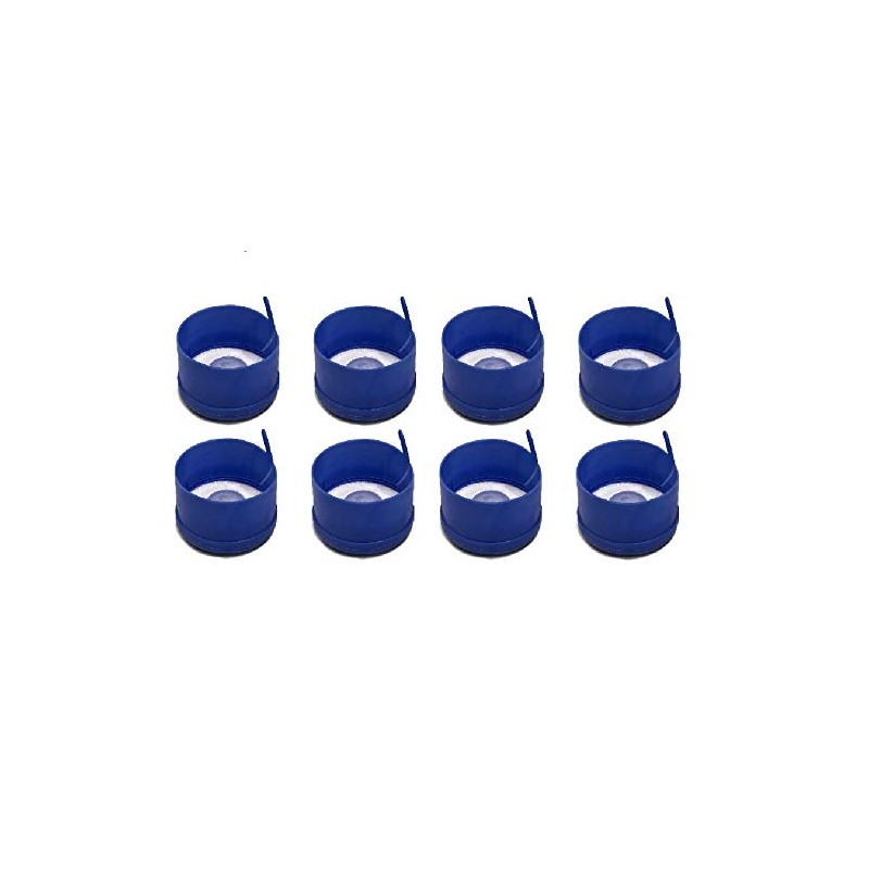 AquaNation BPA Free Non-Spill Reusable Water Bottle Caps for 3