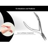 Nagelhautzange Hautzange mit Doppelfeder - 3 mm Schnitt - Rostfreies