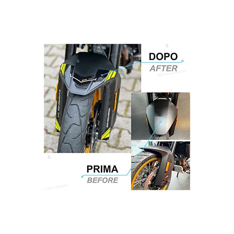 3D Sticker Resin Protectors Compatible with CF Moto 800MT Touring