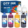 Zeejet Premium DTF Ink 500ML 6-Pack Set DTF Transfer Ink