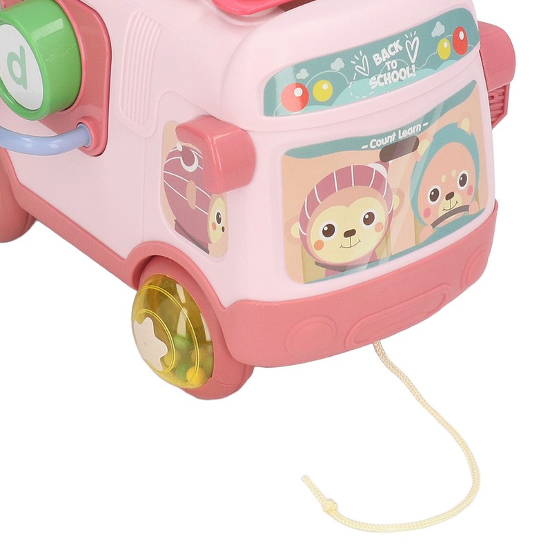 Blocks Musical Bus Alphabet Multifunction Learning Toy Pattern Matching Mini