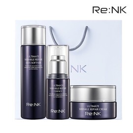 Rienc 주름탄력 얼티밋 링클 리페어 3종 기초세트(스킨+에센스+크림) Wrinkle Elasticity Ultimate Wrinkle Repair 3-Piece Basic Set (Skin+Essence+Cream)