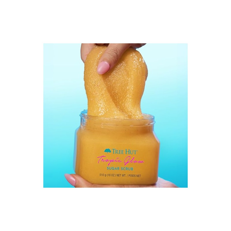 TH Shea Sugar Scrub, Tropic Glow 18 oz