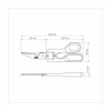 TRAMONTINA Cooking Shears (Kitchen Shears), 8.9 inches (22.5 cm), Super