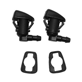 ZHParty 2 Pcs Front Windshield Washer Nozzle Wiper Spray Jet Kit fit for GMC Acadia 07-15, Chevroelt Traverse 09-17, Buick Enclave 07-11, Saturn Outlook 07-10 - Replaces OEM # 15247800, 25823360