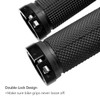 LYCAON Bike Handlebar Grips, Non-Slip Rubber Bicycle Handle Grip with