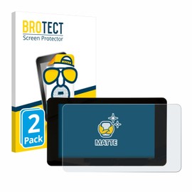 brotect Screen Protector Anti-Glare compatible with Raspberry Pi Touchscreen 7" (2 Pack) Screen Protector Matte, Anti-Fingerprint Protection Film