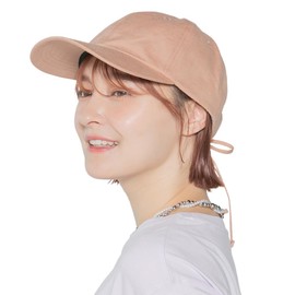 14+ ICHIYON PLUS 103764 Back Ribbon Cap, Hat, Cap, Women's, Ribbon, Slim, Popular, Hand Washable, Spring, Summer, Autumn, Winter, Black, Size Adjustable, Deep, Black Cap, Stylish, Pink