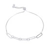 Kualitas Genuine 925 Sterling Silver Adjustable Slider Bracelet - 4.4mm