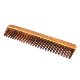 eSplanade Wooden Comb for Men and Women Handmade Anti-Static Hair Beard and Moustache (7.5")