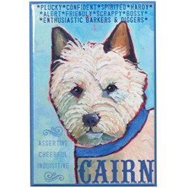 Cairn Terrier Fridge Magnet