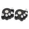 2PCS Piano Finger Exerciser Silicone Hand Grip Trainer Ergonomic Tension