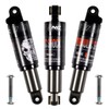 CNCLOL Mountain Bike Rear Shock 120mm/125mm/150mm/165mm/185mm/190mm/200mm,Bicycle Shock Absorber- Hydraulic Rear