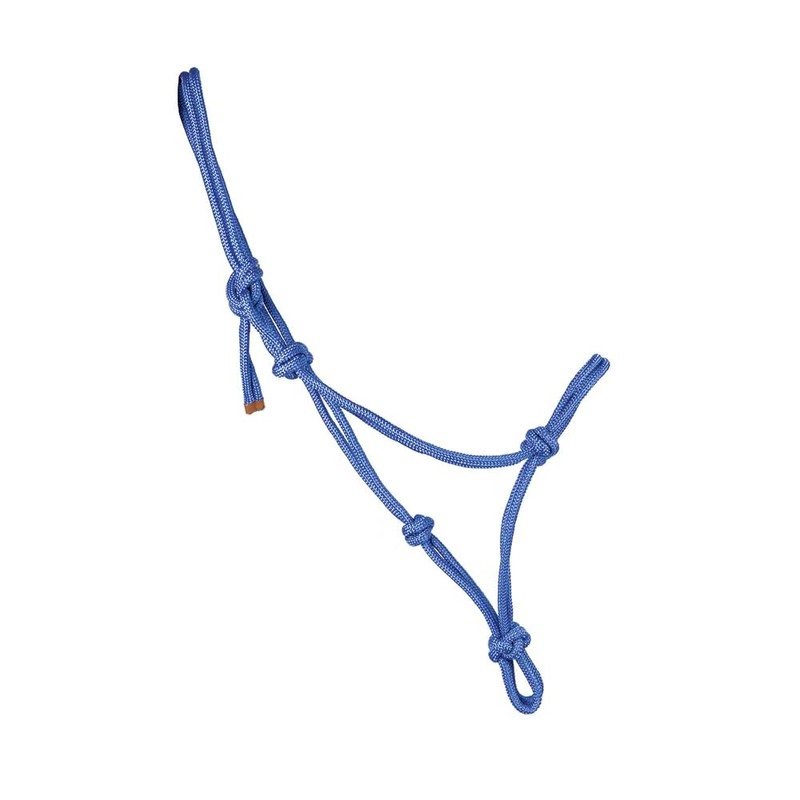 Hy Rope Halter Navy Cob/Full