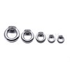 4pcs of M8 Eye nut stainless steel 316 A4 marine