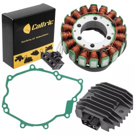 Caltric Stator Regulator Rectifier And Gasket for Yamaha FZ6R 2009 2010 2011 2012-2017