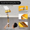 Drywall Flat Finishing Box Set, 10-Inch Wide Drywall Taping Tool,