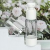 COSIDEA 3pcs 30ml Empty refillable airless Pump Bottles Travel Foundation
