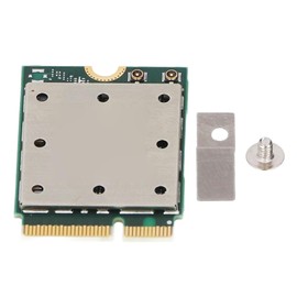 Wireless Network Module, WiFi7 Wireless Network Card 5.8Gbps 2.4G 5G 6Ghz Triple Band M.2 Bluetooth 5.3 QCNCM865 Wireless Fidelity Card for 11