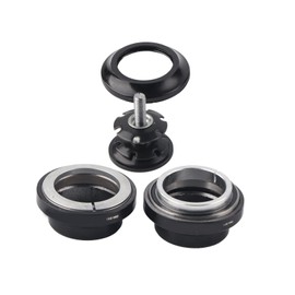 Headset,1 1/8 Straight Tube to Tapered Headset,BMX Headset,Bicycle Headset,BMX Headset Risk Aluminum Alloy 34Mm Bike Headset for 28.6Mm Straight Steerer Fork