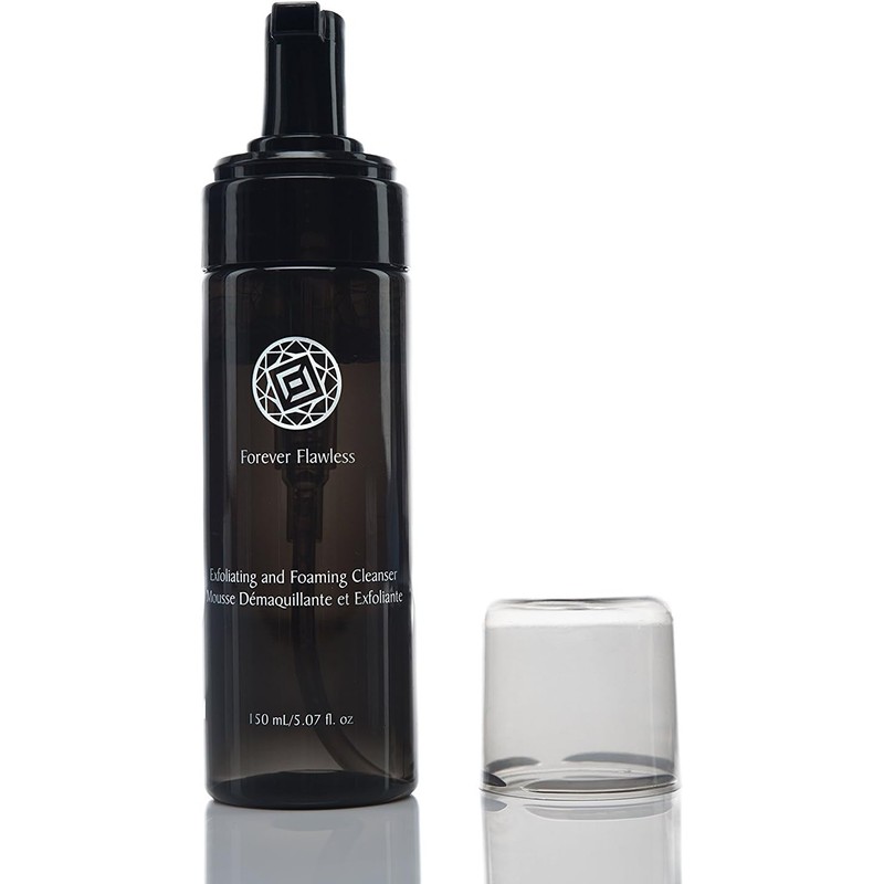 Forever Flawless Exfoliating Foaming Facial Cleanser with White Diamond Powder